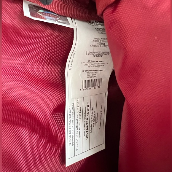 Raf Simons x Eastpak Loop Waistbag Pouch in Burgundy - Picture 6 of 13